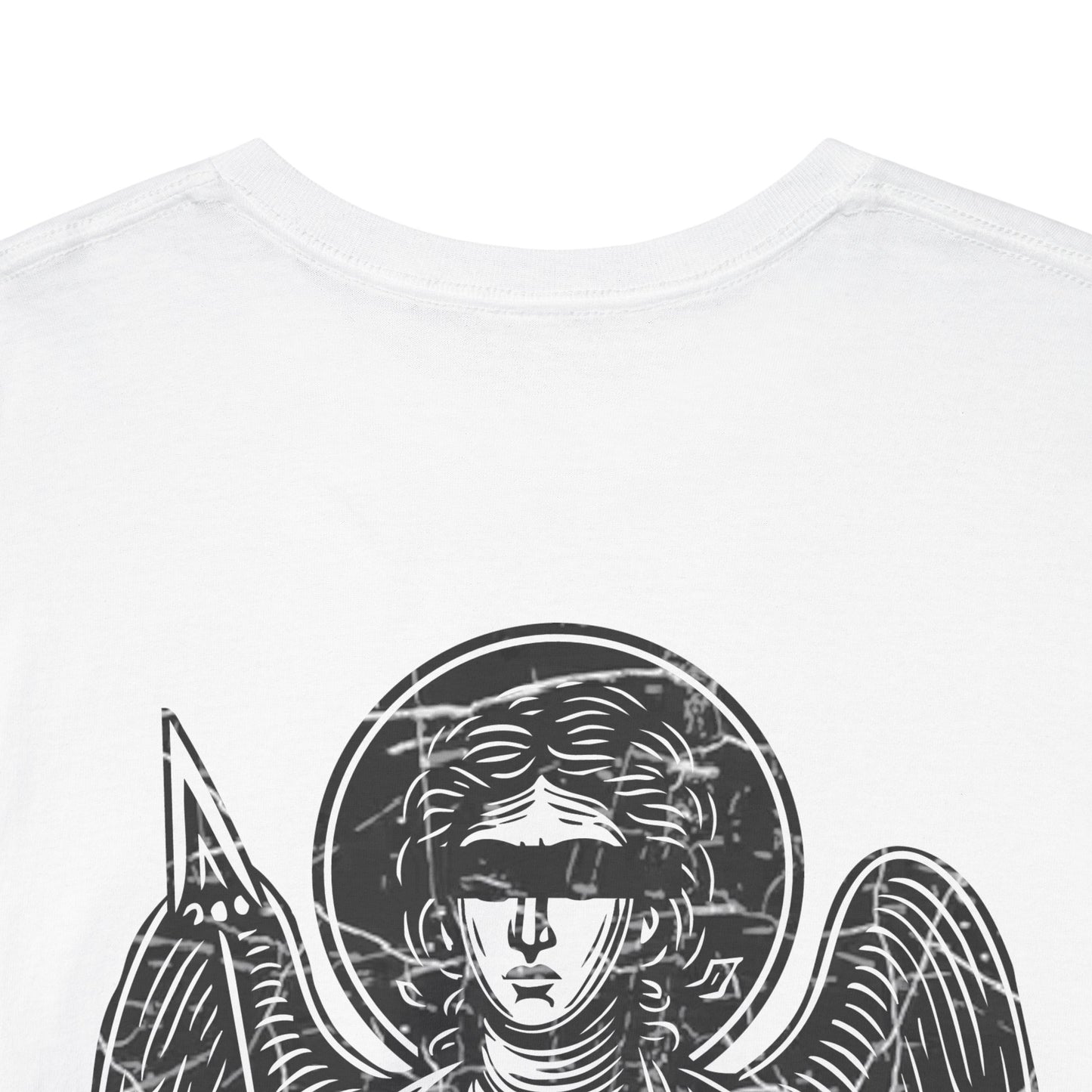 Archangel Michael-Black Bar (Heavyweight Tee)