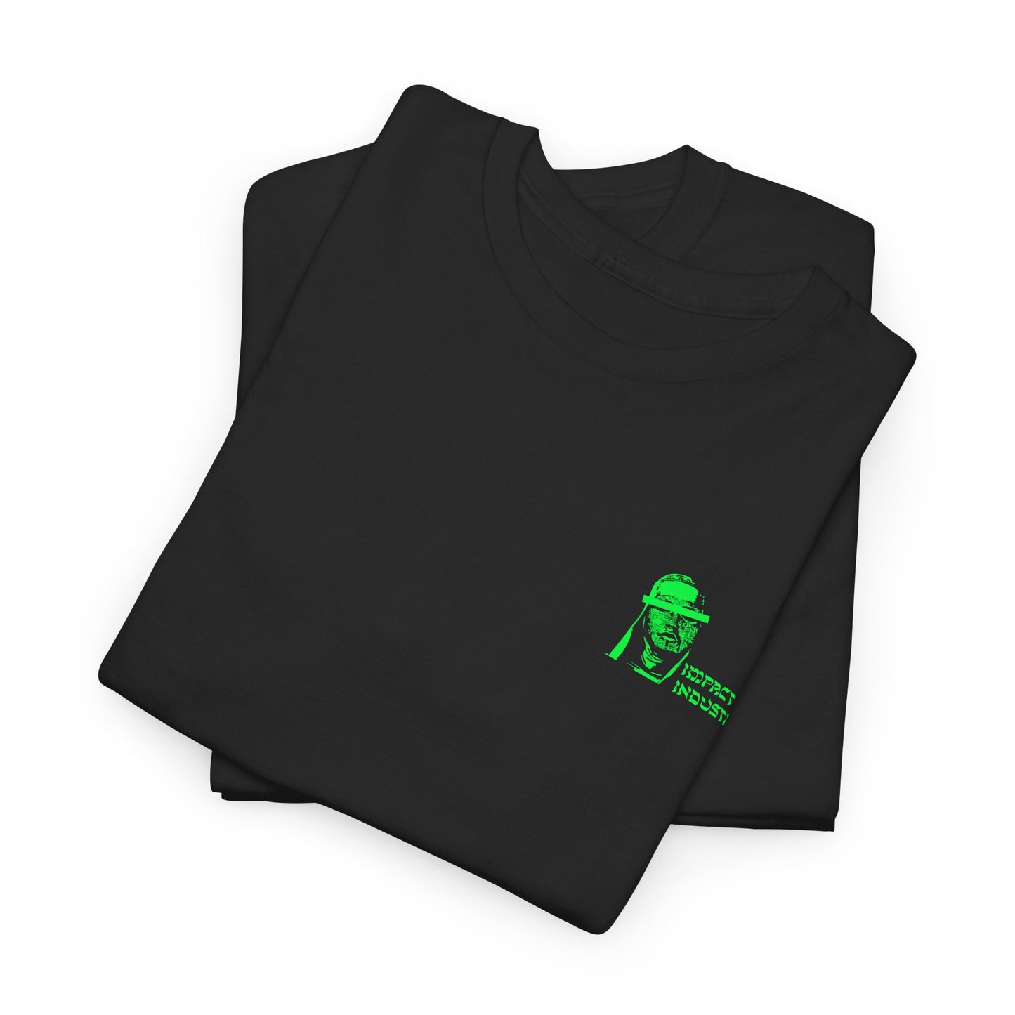 PSALMS 144:1 - Green Phosphor (Heavyweight Tee)