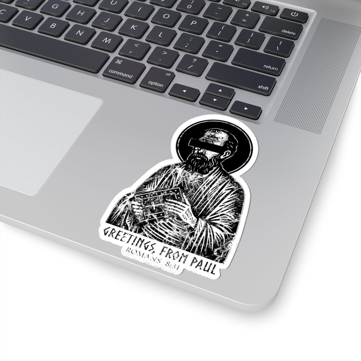 Saint Paul-Black Bar (Sticker)
