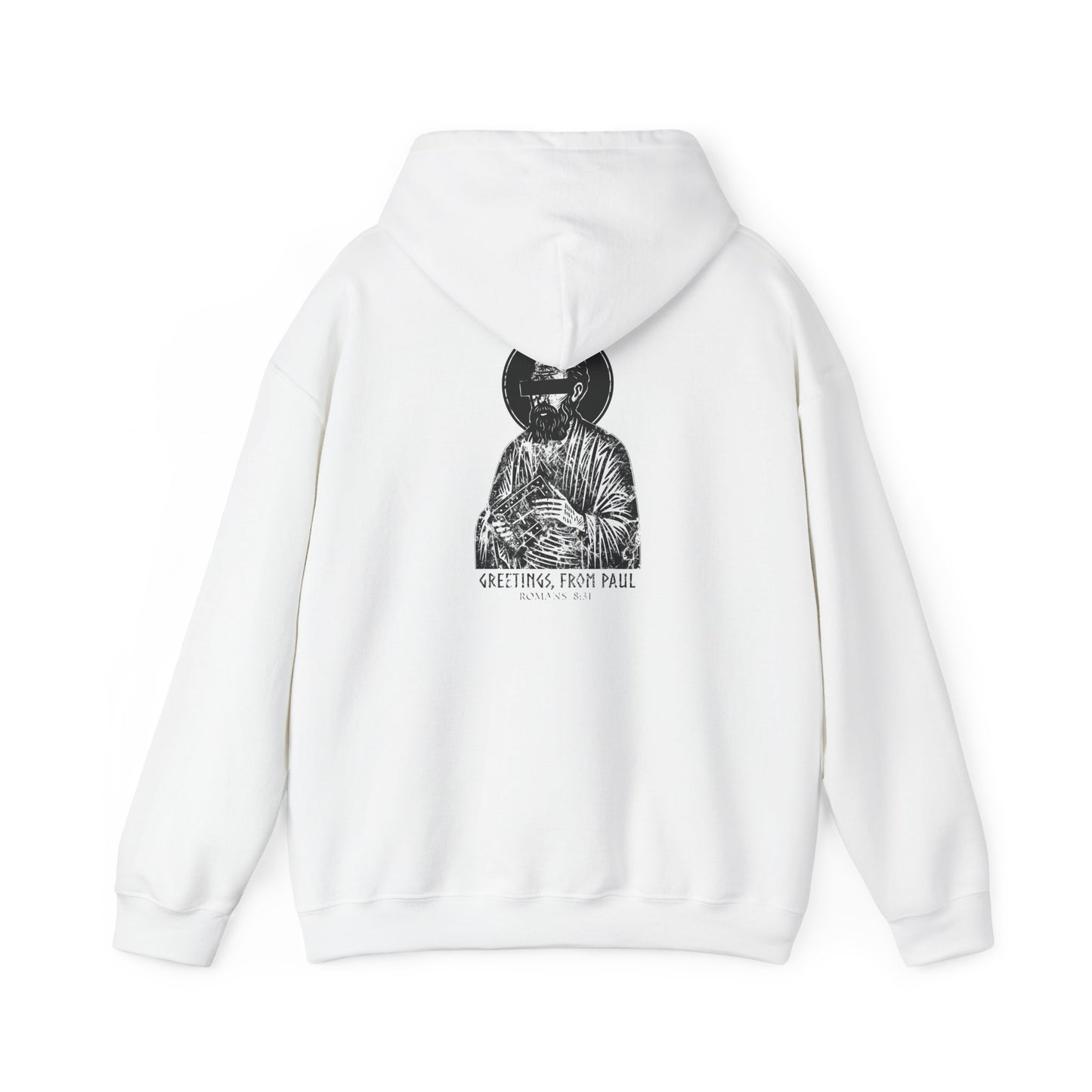 Saint Paul-Black Bar (Heavy Blend Sweatshirt)