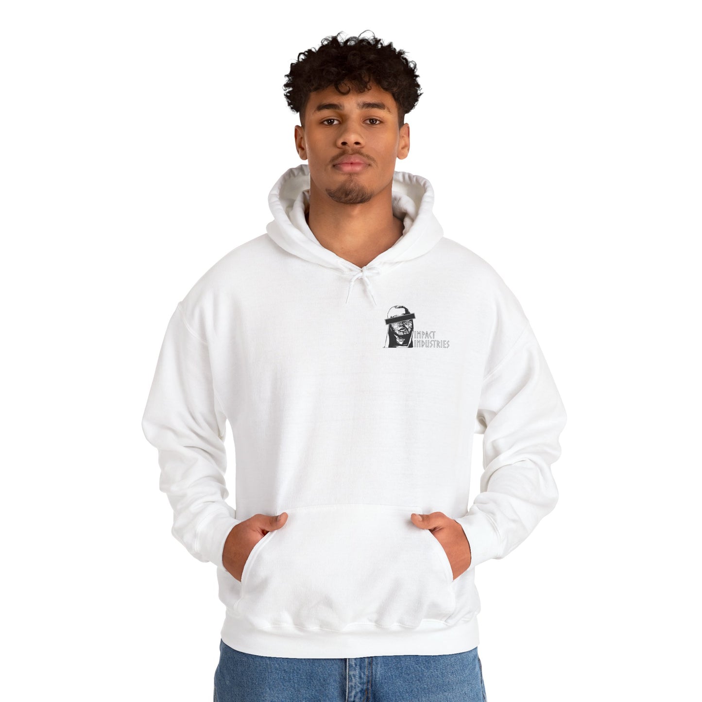 Archangel Michael-Black Bar (Heavy Blend Sweatshirt)