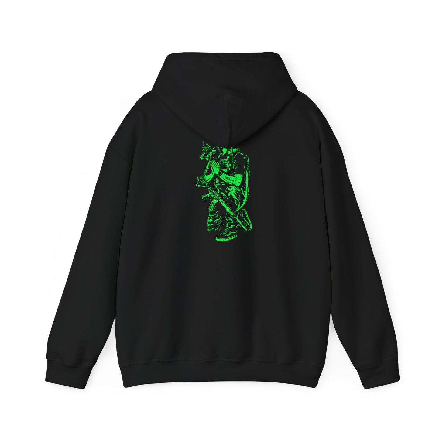 PSALMS 144:1 - Green Phosphor (Heavyblend Sweatshirt)