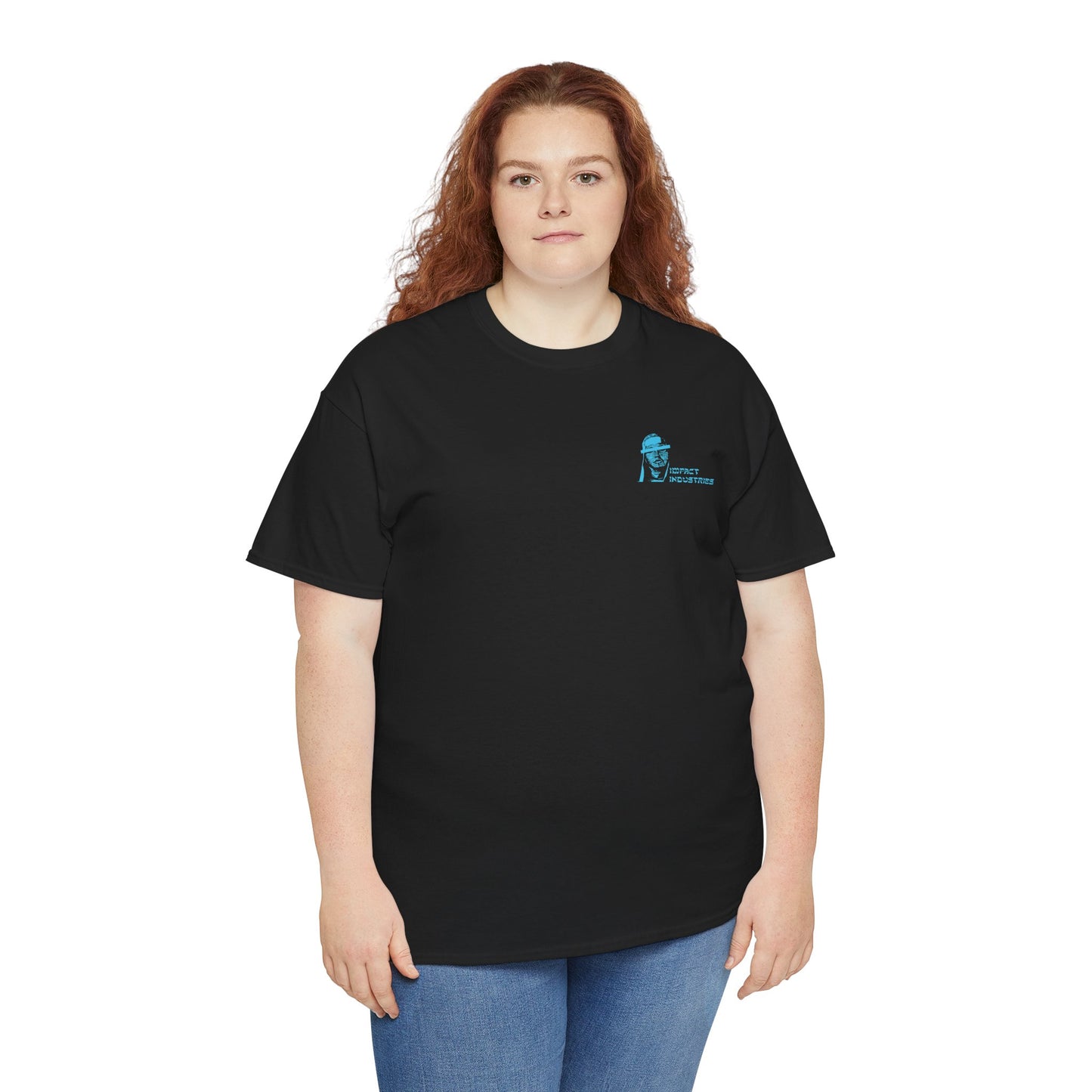 PSALMS 144:1 - White Phosphor (Heavyweight Tee)