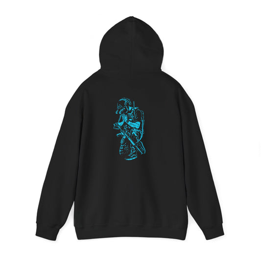 PSALMS 144:1 - White Phosphor (Heavyblend Sweatshirt)