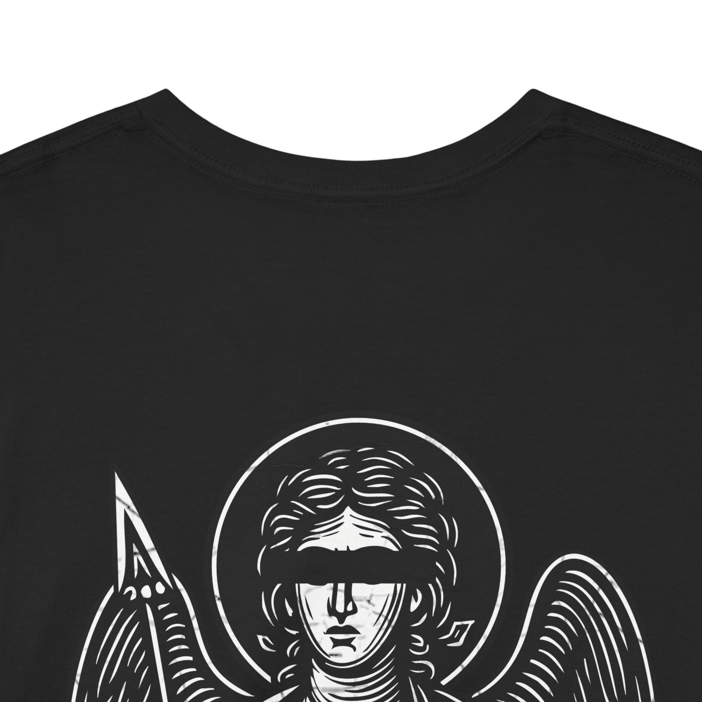 Archangel Michael-Black Bar (Heavyweight Tee)