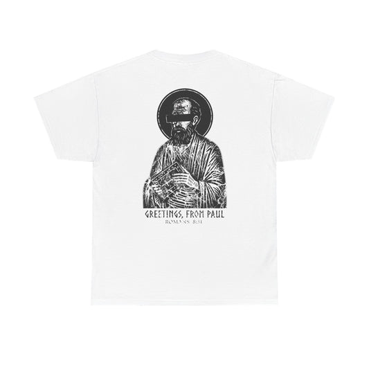 Saint Paul-Black Bar (Heavyweight Tee)