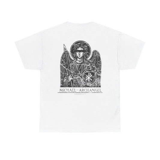 Archangel Michael-Black Bar (Heavyweight Tee)