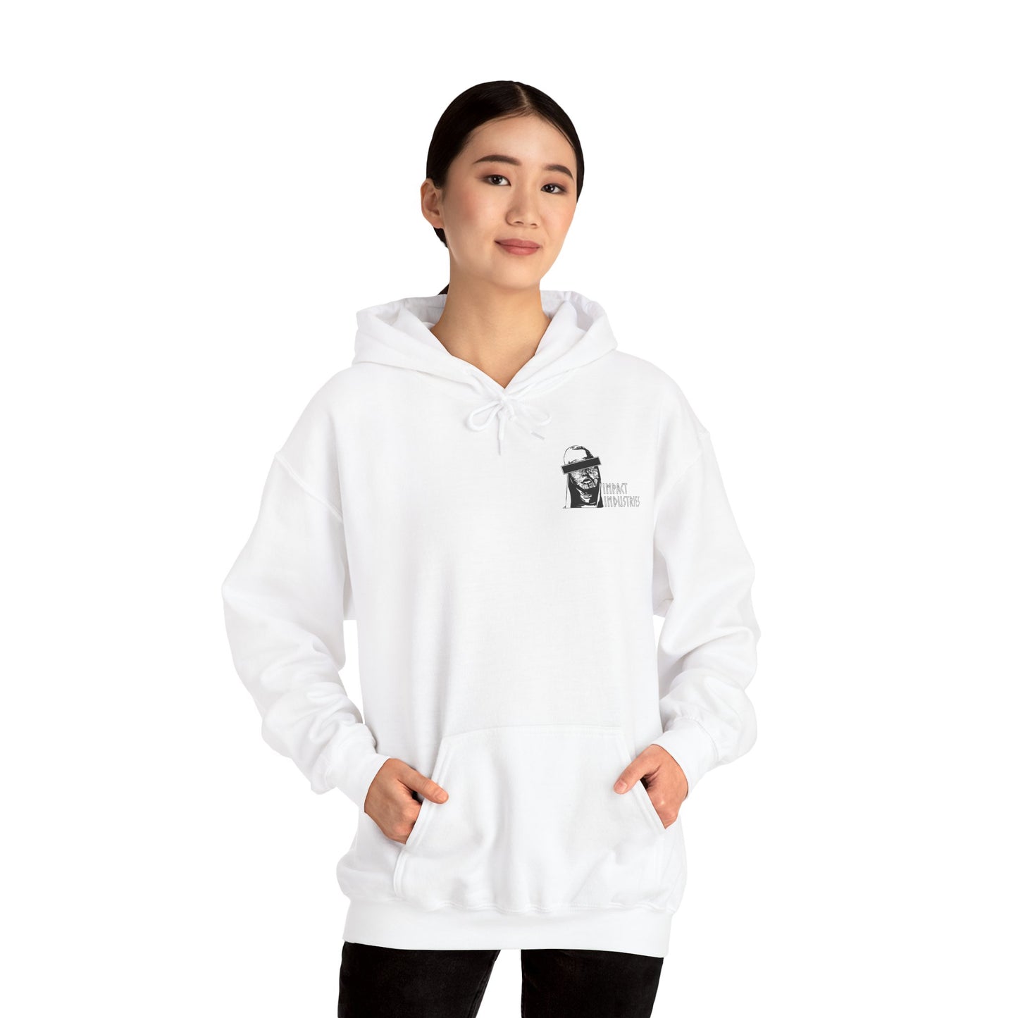 Archangel Michael-Black Bar (Heavy Blend Sweatshirt)