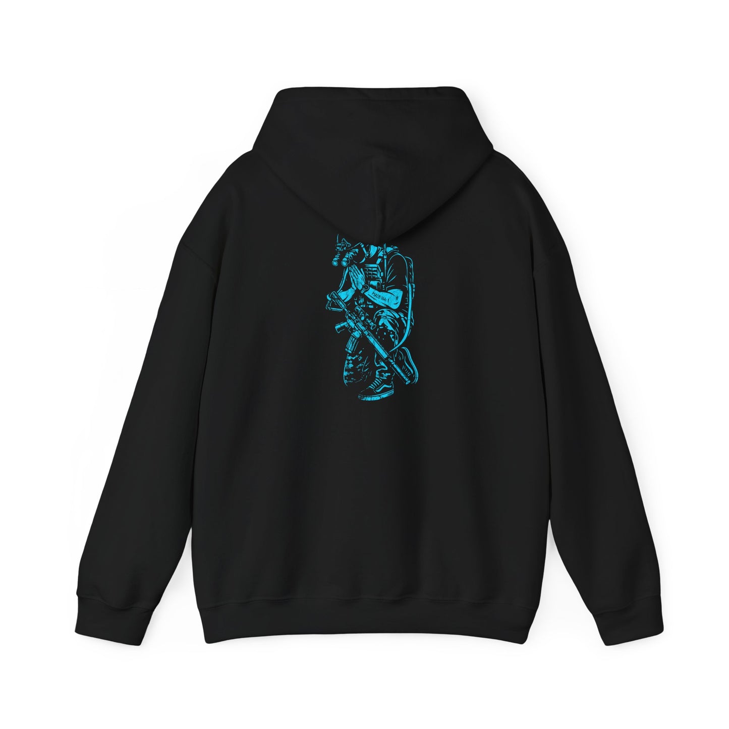PSALMS 144:1 - White Phosphor (Heavyblend Sweatshirt)