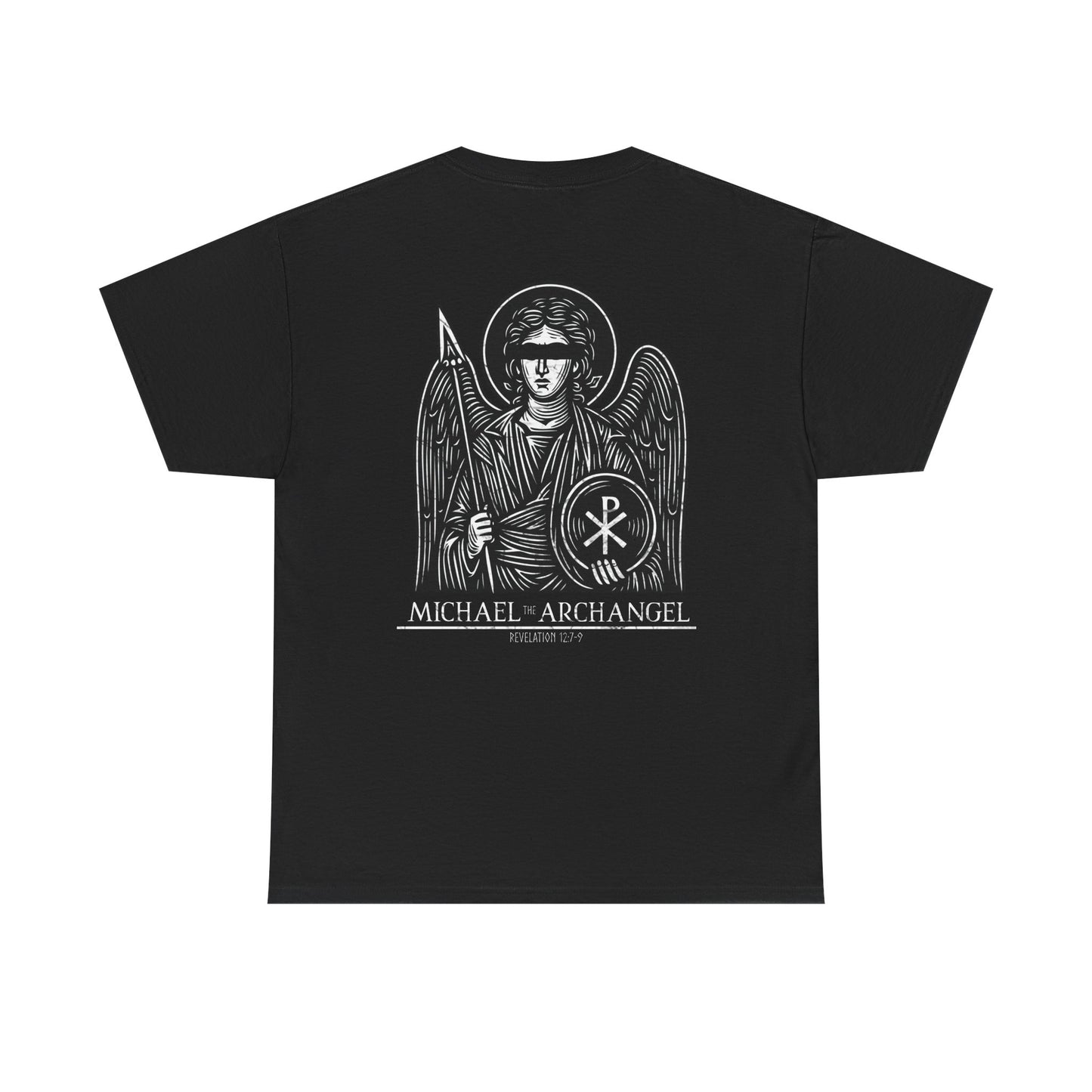 Archangel Michael-Black Bar (Heavyweight Tee)