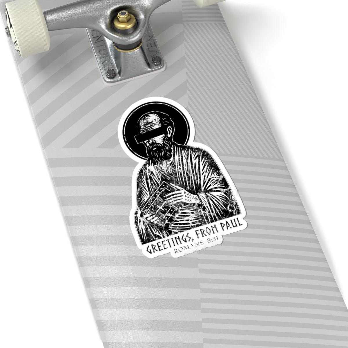 Saint Paul-Black Bar (Sticker)