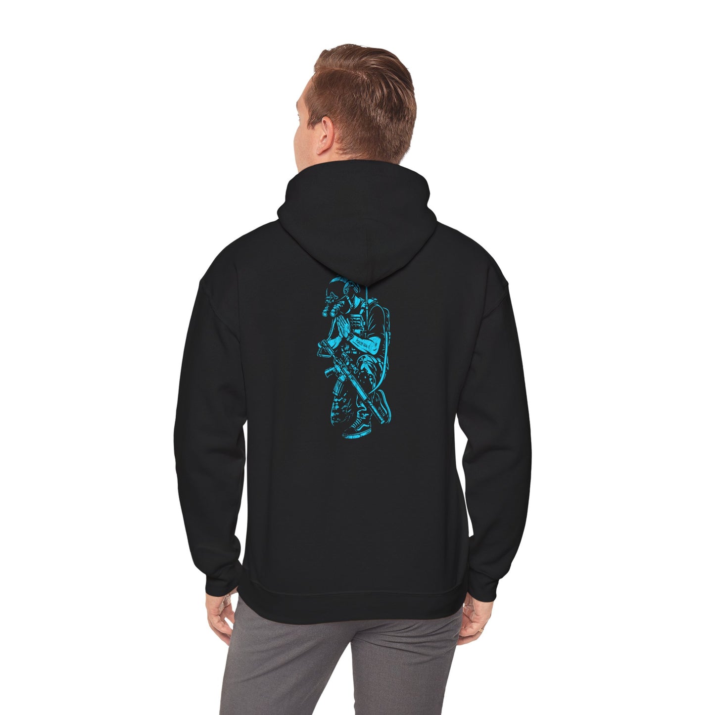 PSALMS 144:1 - White Phosphor (Heavyblend Sweatshirt)