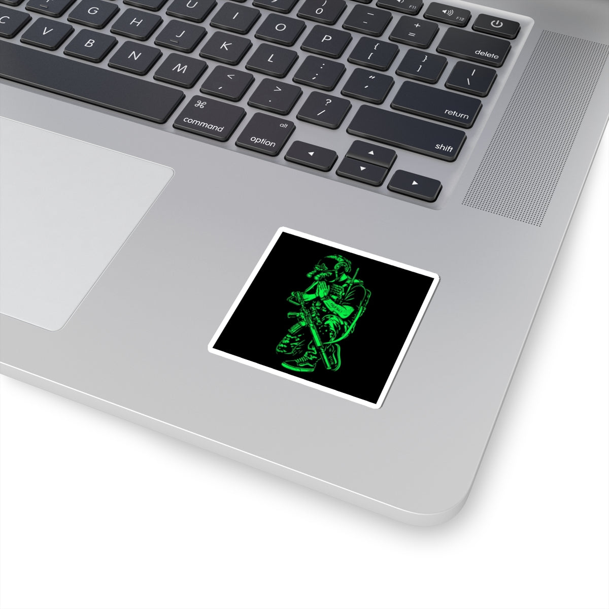 PSALMS 144:1 - Green Phosphor (Sticker)