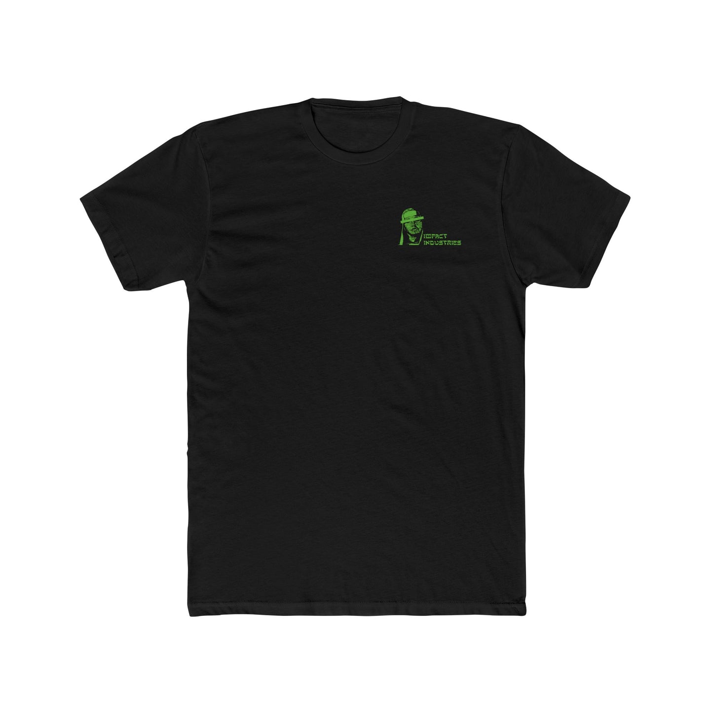 PSALMS 144:1 - Green Phosphor (Cotton Crew Tee)
