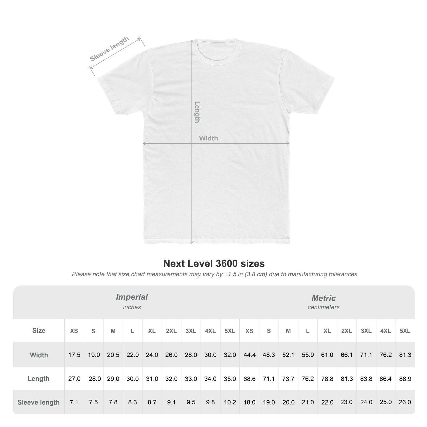 Archangel Michael-Black Bar (Cotton Crew Tee)