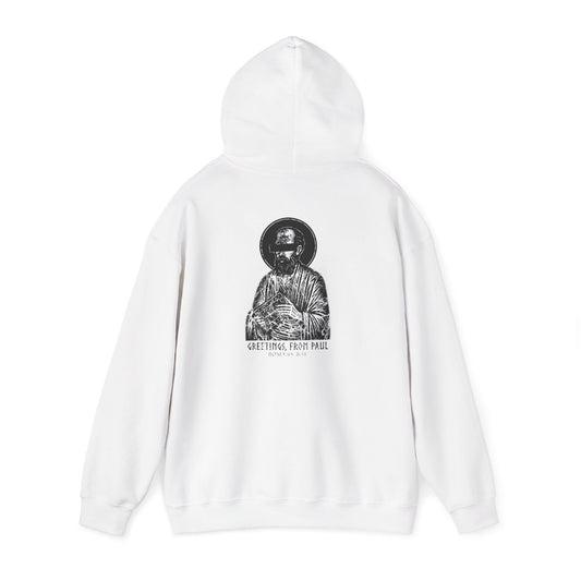 Saint Paul-Black Bar (Heavy Blend Sweatshirt)
